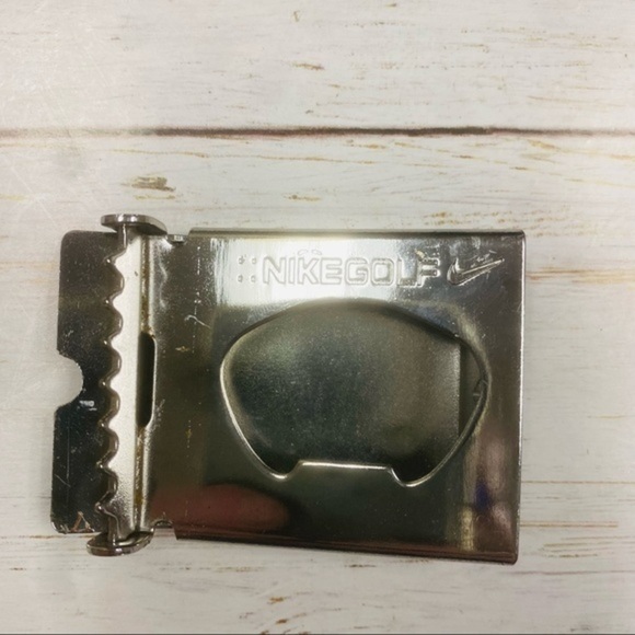 Nike Men’s Blue Web Belt With Bottle Opener Buckle - Picture 2 of 7